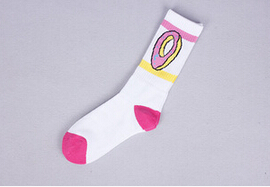 Odd Future Donut Socks Cotton Sport Basketball Hip Hop Thick Unisex