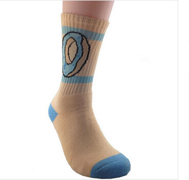 Odd Future Donut Socks Cotton Sport Basketball Hip Hop Thick Unisex