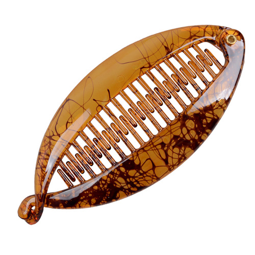 Large Size Fish Shape Hair Clips Lazy Ponytail Holder for Women Girls
