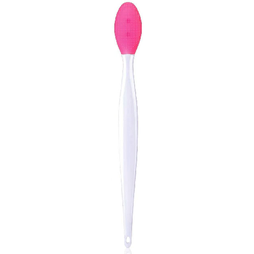 Blue Silicone Nose Cleaning Brush Long Handle Blackhead Remover